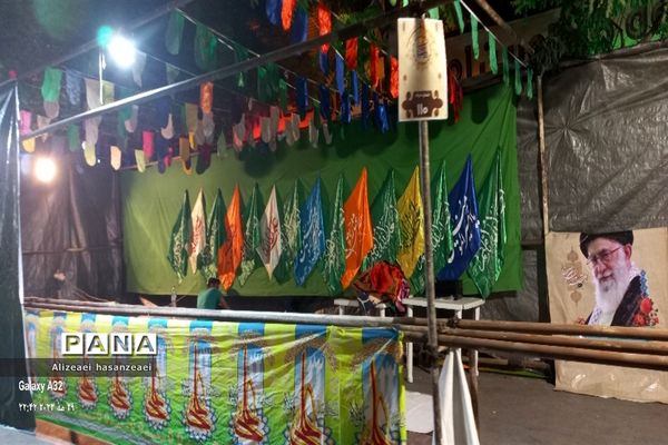 برپایی موکب‌ها نذری در مشهد مقدس  به مناسبت ولادت امام رضا (ع)