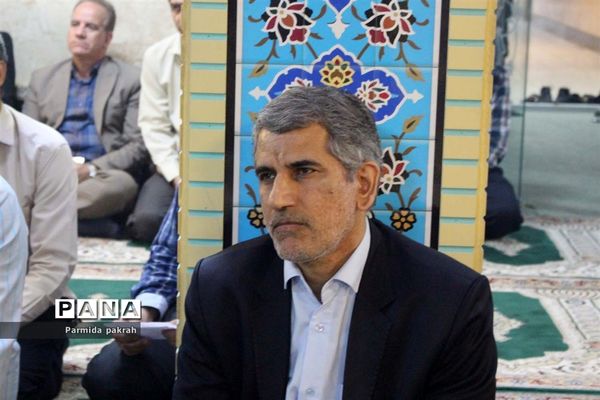 حضور خادمان حرم مطهر رضوی (ع) در اداره کل آموزش و پرورش کرمانشاه