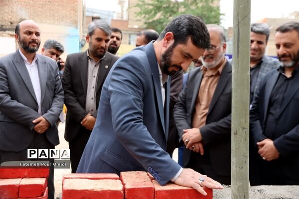 آئین افتتاح و خشت‌گذاری مدارس خیرساز در اسلامشهر