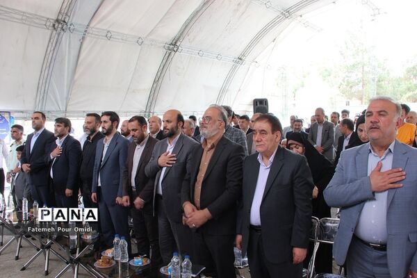 آئین افتتاح و خشت‌گذاری مدارس خیرساز در اسلامشهر