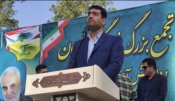 تجمع بزرگ فرهنگیان و دانش‌آموزان خوزستانی در حمایت از مقاومت
