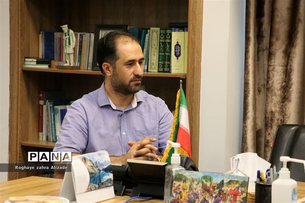 بازدید معاون پرورشی و فرهنگی ادره کل آموزش و پرورش خراسان  از خبرگزاری رضوی