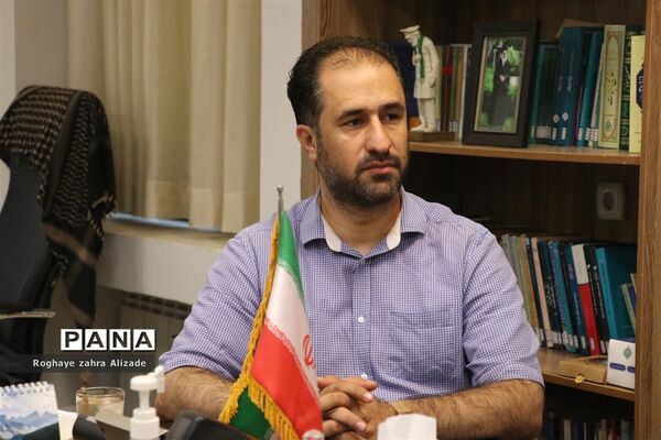 بازدید معاون پرورشی و فرهنگی ادره کل آموزش و پرورش خراسان  از خبرگزاری رضوی
