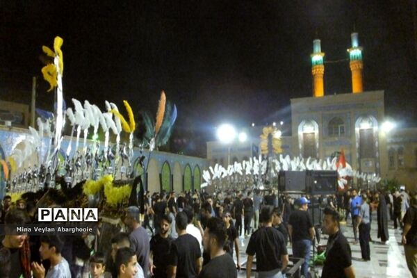 آیین علم و علامت کشی محرم در پیشوا