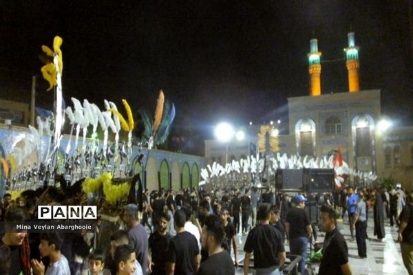 آیین علم و علامت کشی محرم در پیشوا