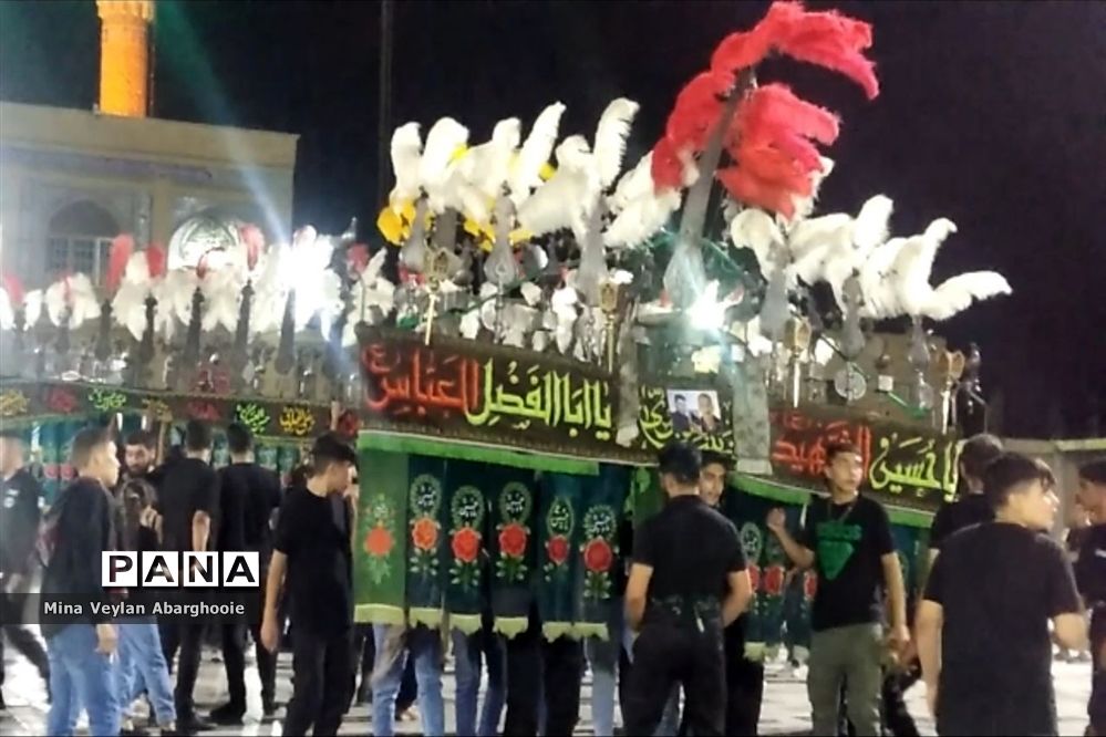 آیین علم و علامت کشی محرم در پیشوا