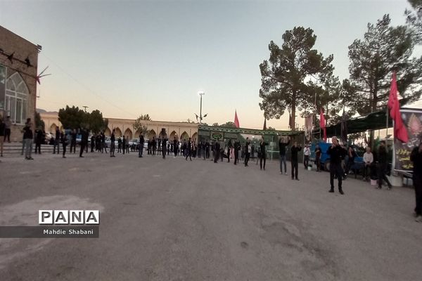 حضور هیات مذهبی شهر فرح دشت در امامزاده سید محمد کاشمر