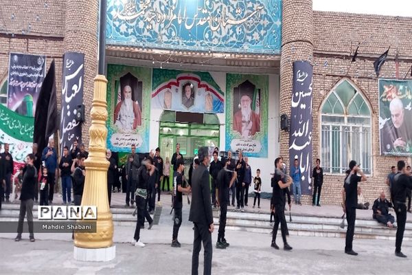 حضور هیات مذهبی شهر فرح دشت در امامزاده سید محمد کاشمر