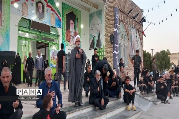 حضور هیات مذهبی شهر فرح دشت در امامزاده سید محمد کاشمر
