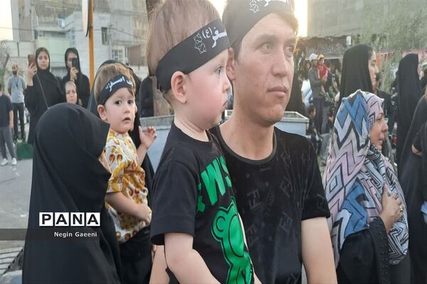 کاروان نمادین «اسرای کربلا» هیات دخیل العباس