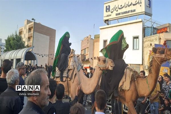 کاروان نمادین «اسرای کربلا» هیات دخیل العباس