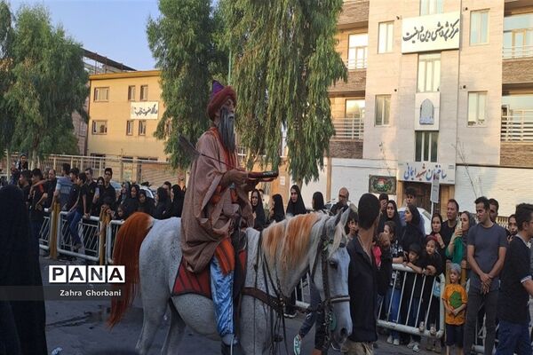 کاروان نمادین «اسرای کربلا» هیات دخیل العباس