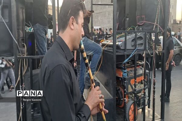 کاروان نمادین «اسرای کربلا» هیات دخیل العباس