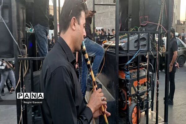 کاروان نمادین «اسرای کربلا» هیات دخیل العباس