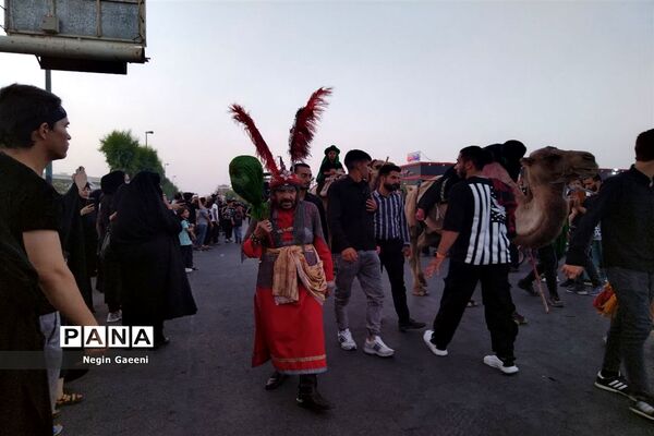 کاروان نمادین «اسرای کربلا» هیات دخیل العباس