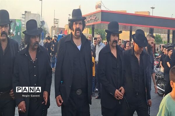 کاروان نمادین «اسرای کربلا» هیات دخیل العباس