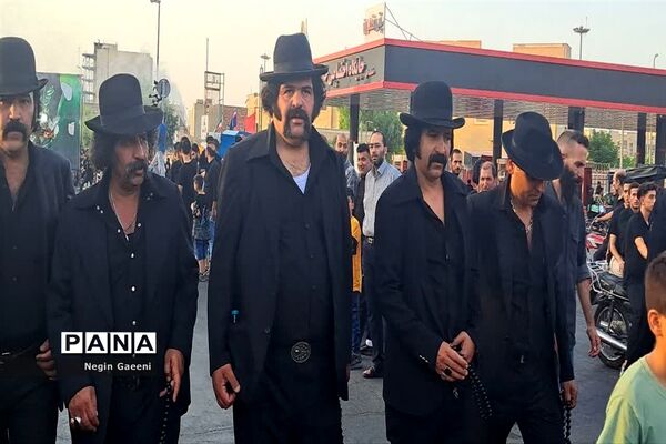 کاروان نمادین «اسرای کربلا» هیات دخیل العباس