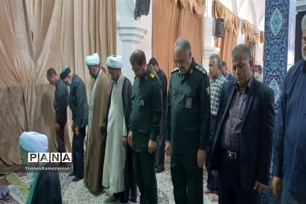 برگزاری نماز عبادی سیاسی جمعه در خلیل‌آباد