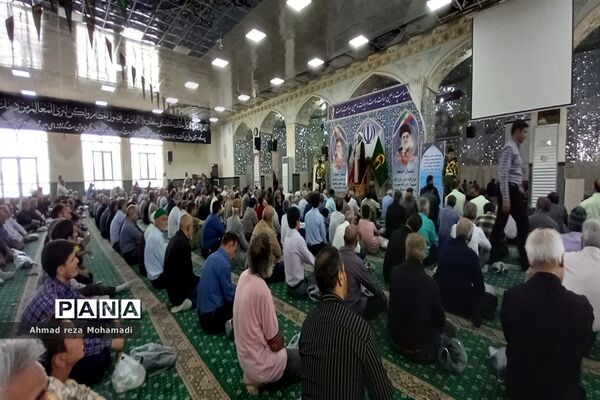برگزاری نماز جمعه در کاشمر