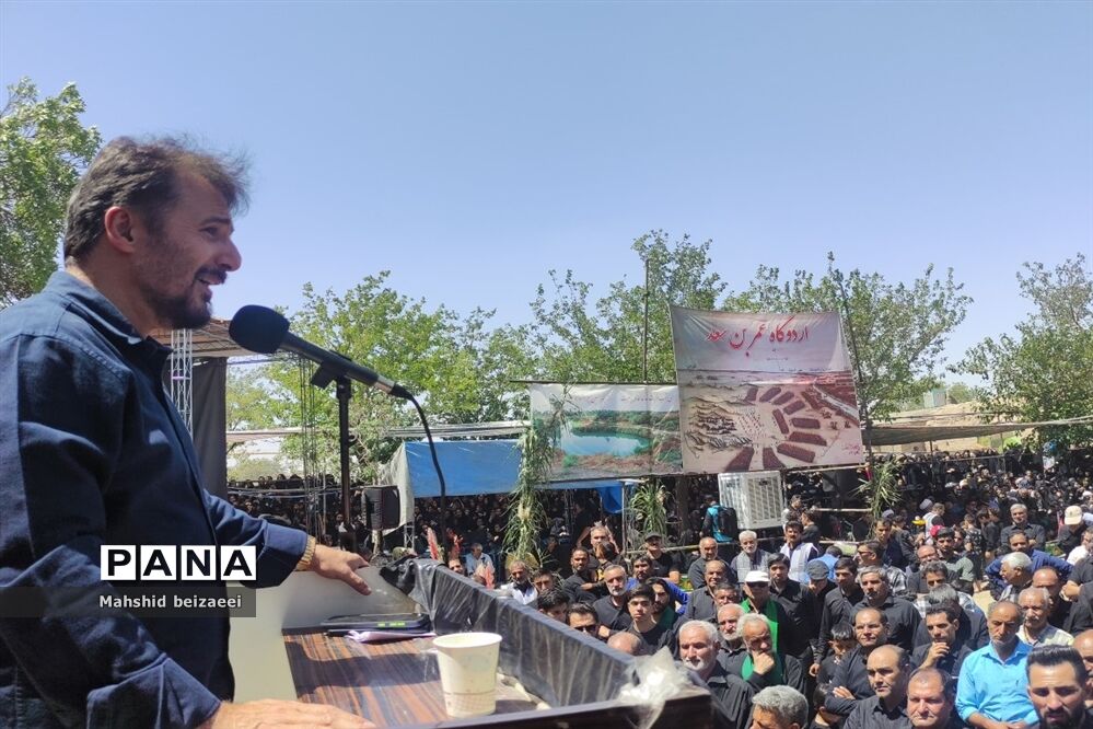 برگزاری مراسم شبیه‌خوانی در روستای عبدالله‌آباد نیشابور