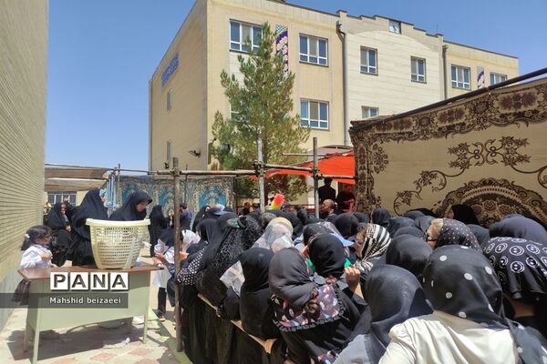 برگزاری مراسم شبیه‌خوانی در روستای عبدالله‌آباد نیشابور