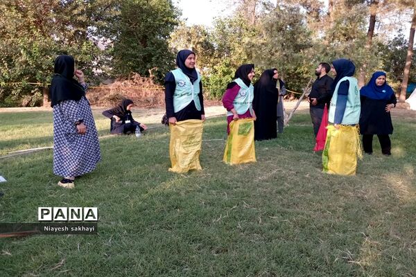 مسابقات ورزشی در اردوی یاور‌مربیان دختر شهرستان‌های استان تهران