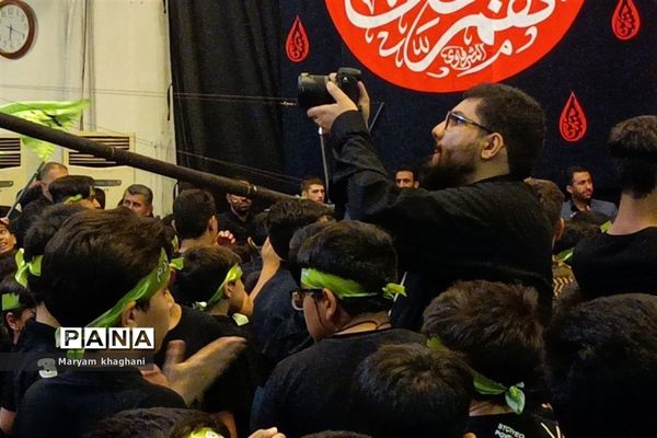 اجتماع  و عزاداری سربازان ظهور امام زمان(عج) در حرم مطهر احمد ابن موسی (ع)