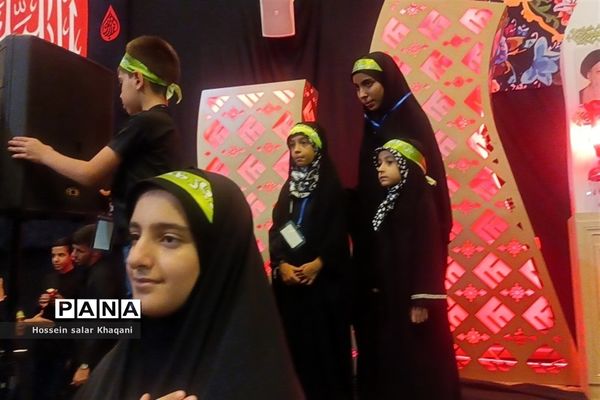 اجتماع  و عزاداری سربازان ظهور امام زمان(عج) در حرم مطهر احمد ابن موسی (ع)