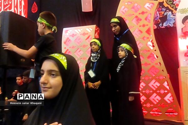 اجتماع  و عزاداری سربازان ظهور امام زمان(عج) در حرم مطهر احمد ابن موسی (ع)