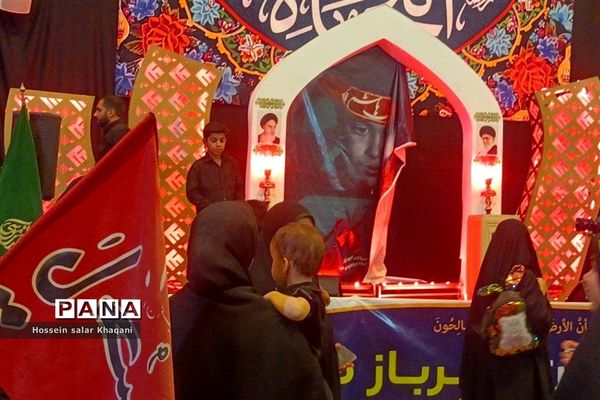 اجتماع  و عزاداری سربازان ظهور امام زمان(عج) در حرم مطهر احمد ابن موسی (ع)