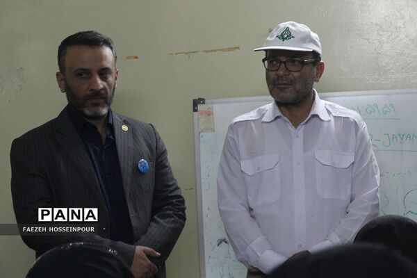 بازدید مدیر آموزش و پرورش اسلامشهر از اردوی استانی یاور‌مربیان دختر شهرستان‌های استان تهران