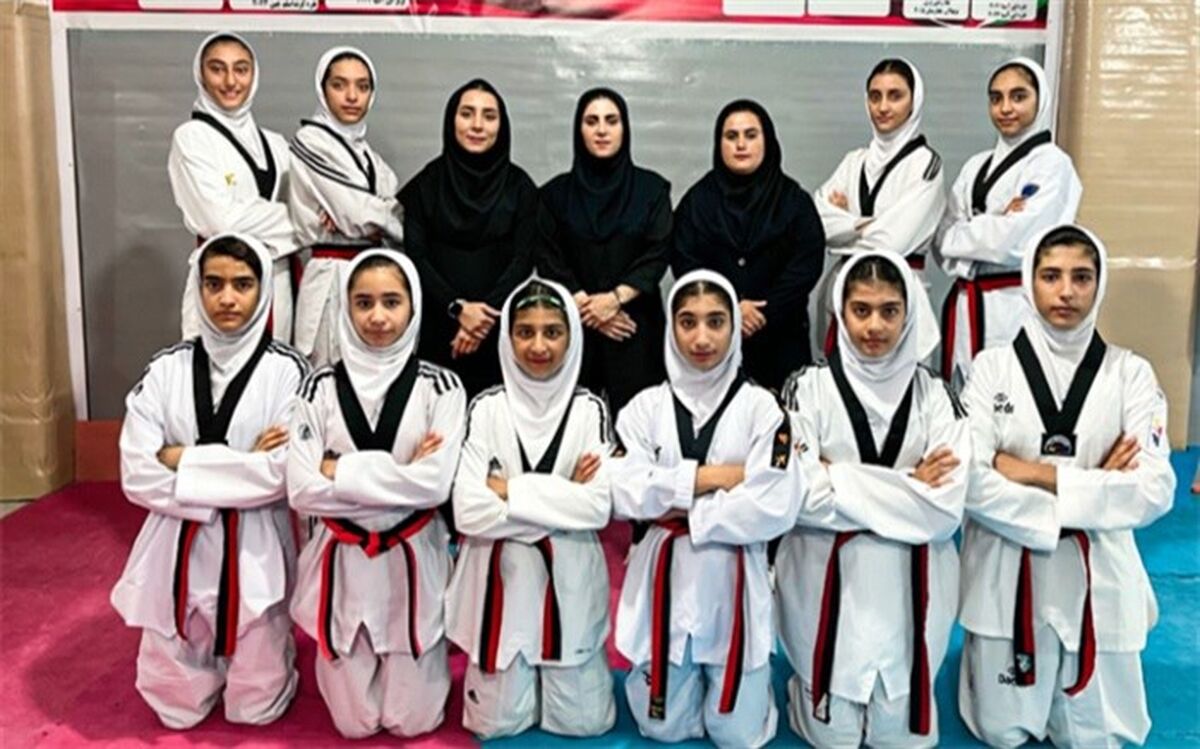 آغاز تمرینات تیم ملی تکواندو نونهالان دختر در ‌بابل