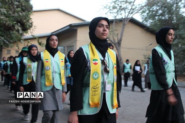 اختتامیه دوره دوم از اردوی استانی یاور مربیان پیشتاز دختر شهرستان‌های استان تهران