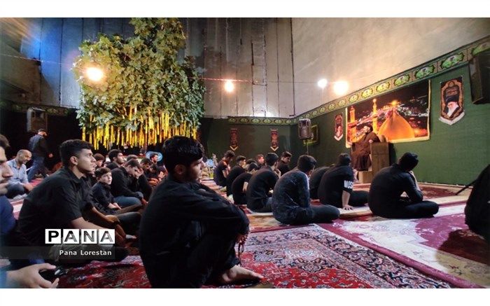 عزاداری دهه دوم محرم هیئت انصارالمهدی برگزار شد