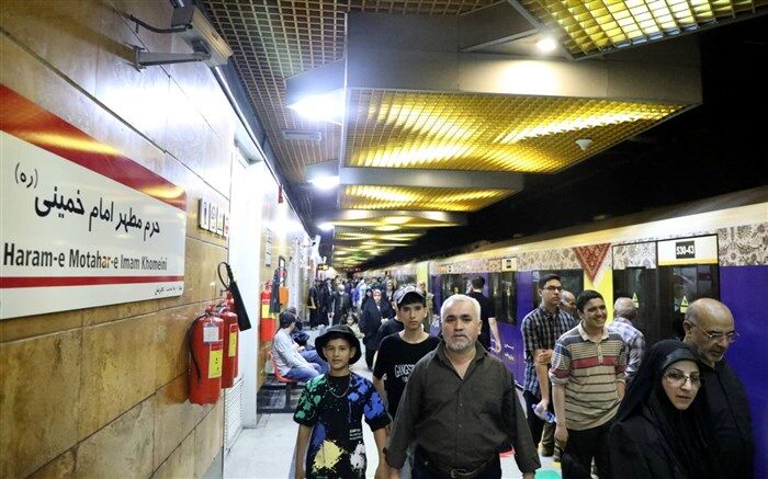 برگزاری مانور تخلیه مسافری برای آمادگی در مقابله با نقص فنی قطار مترو