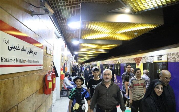برگزاری مانور تخلیه مسافری برای آمادگی در مقابله با نقص فنی قطار مترو