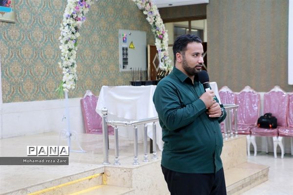 مراسم تجلیل از پسران دانش‌آموز خبرگزاری پانا کاشمر