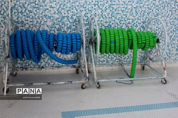 افتتاحیه استخر دانش‌آموزی نیلوفر