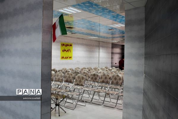 افتتاحیه استخر دانش‌آموزی نیلوفر