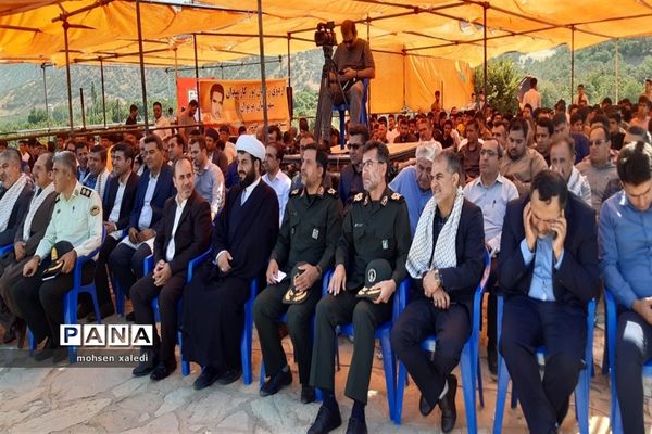 آیین افتتاحیه اردوهای راهیان نور دانش‌آموزی مناطق عملیاتی غرب و شمال غرب کشور