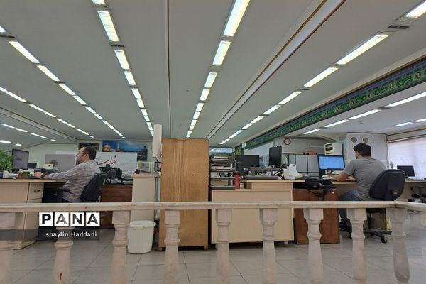 ‌حضور خبرنگاران پانا استان خراسان رضوی در دفتر روزنامه خراسان