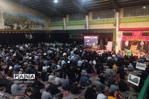 مراسم عزاداری هیات رزمندگان اسلام