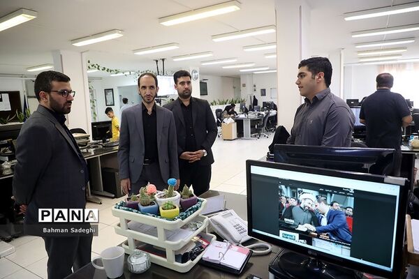 بازدید معاون آموزش متوسطه وزارت آموزش و پرورش از خبرگزاری پانا