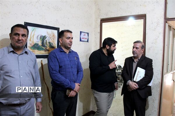 آیین افتتاح مدرسه رسانه‌ای دانش‌آموز شهید‌یوسف برتینا
