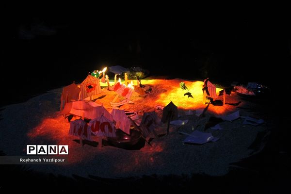 اجرای تئاتر دایره با حضور استاد رضا صابری در تالار نوری مشهد