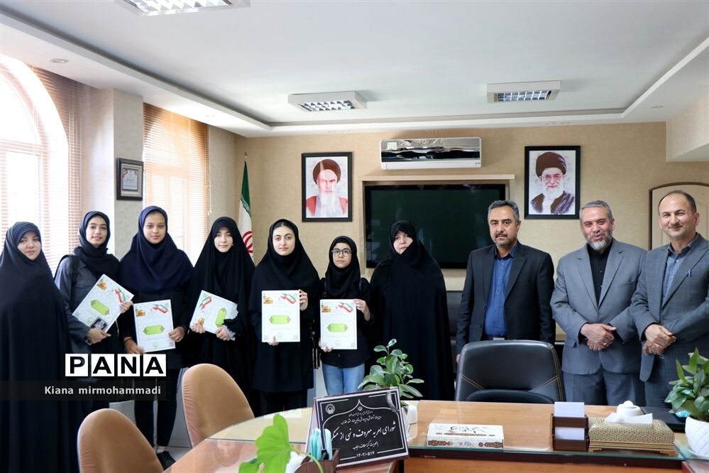 تجلیل از خبرنگاران پانا ناحیه چهار