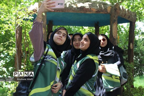 اردوی آموزشی و تفریحی خبرنگاران دختر پانا شهرستان‌های استان تهران