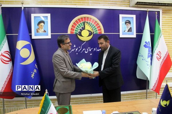 به مناسبت روز خبرنگار  دیدار مدیرکل آموزش و پرورش استان بوشهر با مدیر کل صدا و سیما بوشهر  و کارکنان