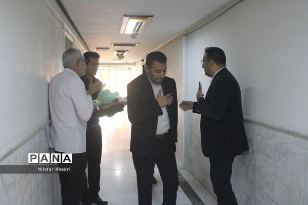 به مناسبت روز خبرنگار  دیدار مدیرکل آموزش و پرورش استان بوشهر با مدیر کل صدا و سیما بوشهر  و کارکنان