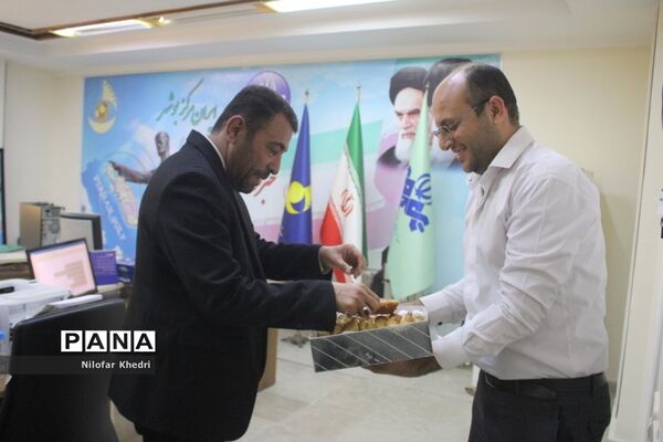 به مناسبت روز خبرنگار  دیدار مدیرکل آموزش و پرورش استان بوشهر با مدیر کل صدا و سیما بوشهر  و کارکنان